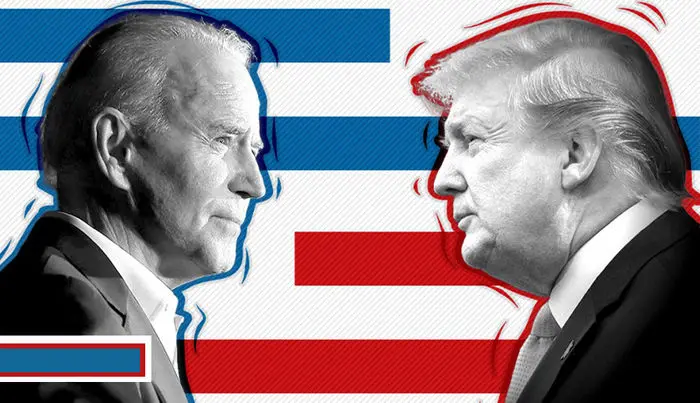 کمتر از ۲۴ ساعت تا انتخابات آمریکا / ترامپ جلوتر است یا بایدن؟