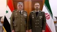 دیدار وزیر دفاع ایران و سوریه