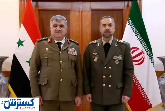 دیدار وزیر دفاع ایران و سوریه