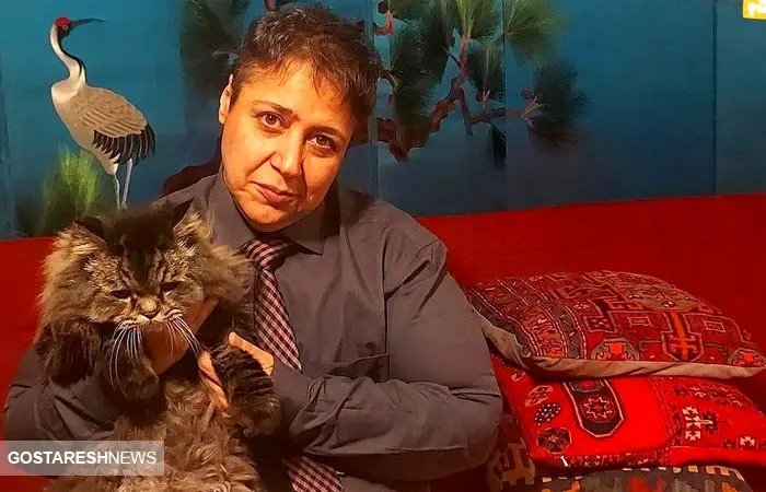 حرف زدن مازیار لرستانی با گربه اش!+ فیلم