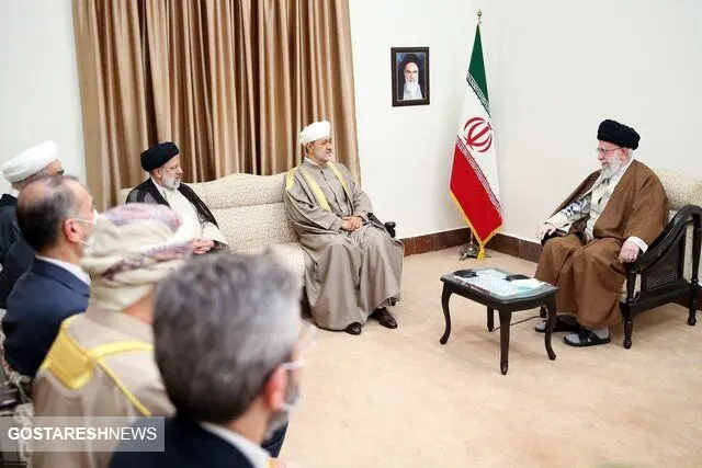 رهبری:  گسترش روابط ایران و عمان به نفع ۲ کشور است