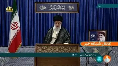 رهبر انقلاب :ماجرای فلسطین همچنان مهمترین مسئله مسلمانان است + فیلم