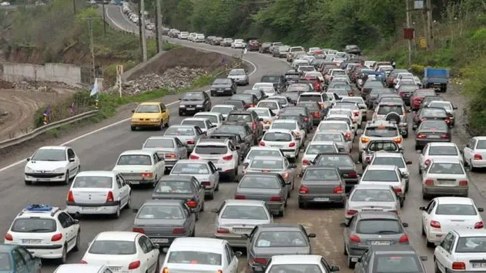 آخرین وضعیت ترافیکی در جاده‌های کشور (۹۹/۰۳/۰۱)