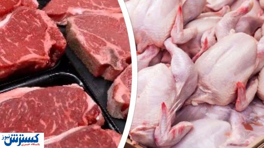 قیمت گوشت و مرغ در بازار دوباره افزایشی شد