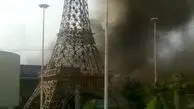 آتش سوزی مهیب در پاساژ بزرگ کیش + فیلم
