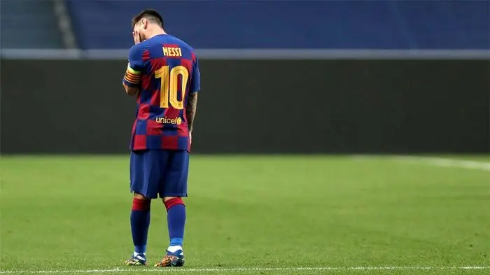رفتار شرم آور بارسلونا در قبال مسی