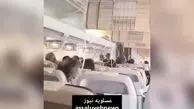 فرود اضطراری پرواز اصفهان به عسلویه در فرودگاه شیراز + فیلم
