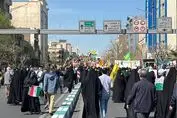 راهپیمایی روز قدس در ایران/ تشییع پیکر شهدای راه قدس در تهران