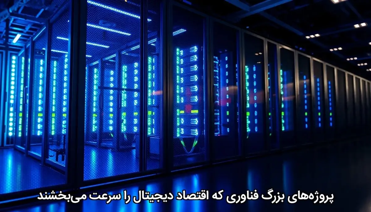 پروژه‌های بزرگ فناوری که اقتصاد دیجیتال را سرعت می‌بخشند