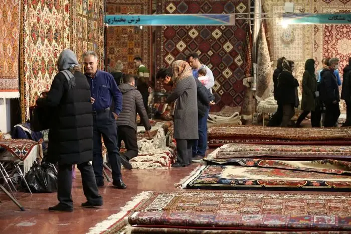 تصاویر / نمایشگاه فرش دستباف اصفهان از دریچه دوربین 