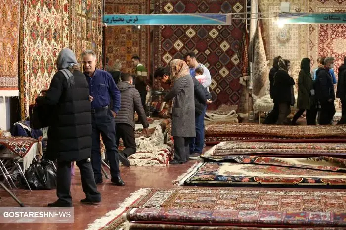 تصاویر / نمایشگاه فرش دستباف اصفهان از دریچه دوربین 