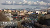 تصاویر/ آسمان آبی و تماشایی پایتخت 