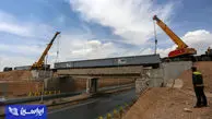 افتتاح پل روگذر خط راه آهن فولاد سبا