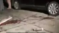 خودروی شهید فخری‌زاده بعد از اصابت گلوله + فیلم