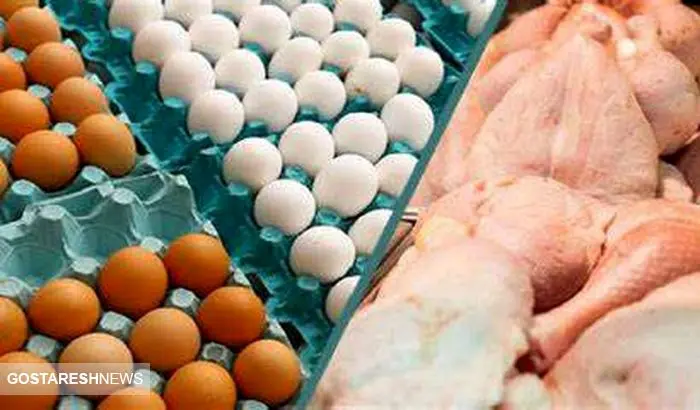 قیمت جدید مرغ و تخم مرغ در بازار (۱۴۰۰/۰۳/۱۸) + جدول