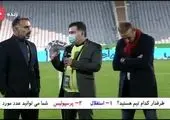 کتک‌کاری داور و مربی در لیگ فوتبال ایران + فیلم
