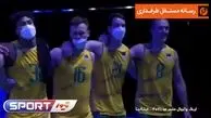رقص کردی بازیکنان والیبال استرالیا برابر ایران / فیلم