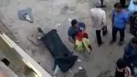 سقوط مرگبار خودرو در خوزستان / فیلم ۱۶+