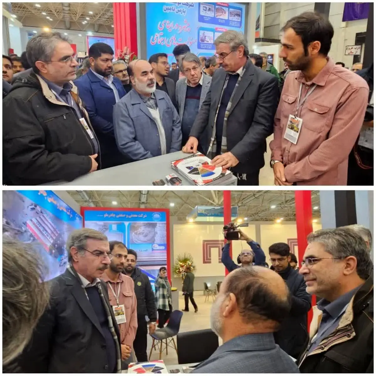 بازدید استاندار سیستان و بلوچستان از غرفه چادرملو در نمایشگاه معدن  زاهدان
