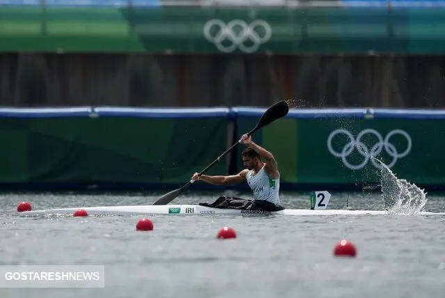 قایقران ایرانی به یک چهارم نهایی المپیک رسید