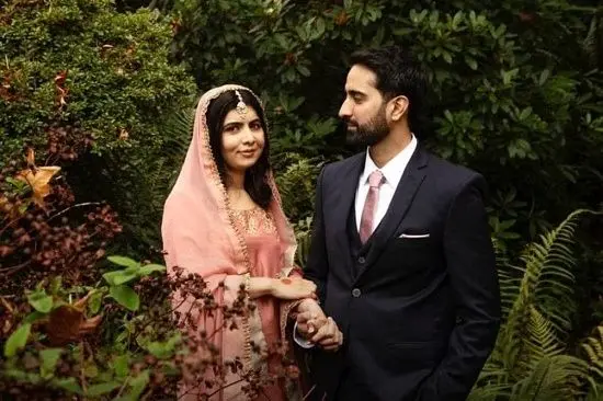 برنده جایزه صلح نوبل در پاکستان ازدواج کرد + عکس