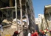 حجم تخریب و امدادرسانی به ساختمان‌‌های آسیب دیده از انفجار امروز + عکس