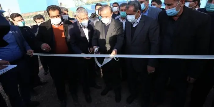 افتتاح خط جدید اکسیژن و کوره ذوب شرکت آریان فولاد