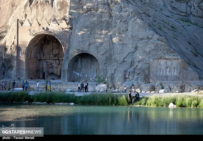 تصاویر/ بازگشایی مجدد طاق بستان