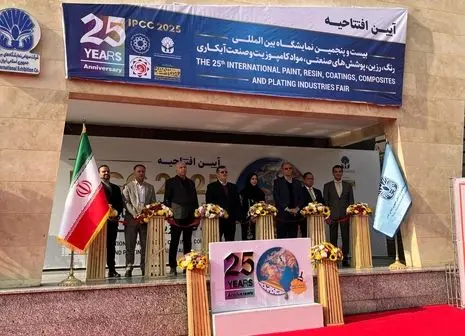 روایت تصویری از نمایشگاه رنگ و رزین در نمایشگاه بین‌المللی تهران