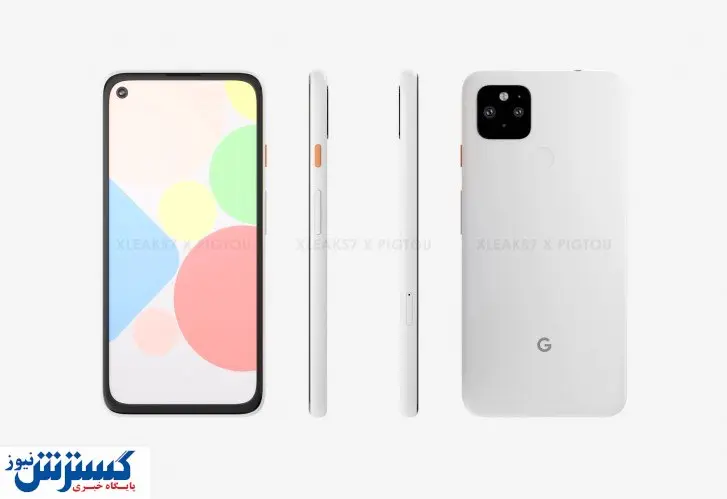 تصاویر اسمارت فون پیکسل ۴a XL گوگل منتشر شد