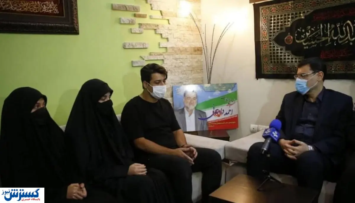 نخستین روزکاری قاضی زاده هاشمی در بنیاد شهید + عکس