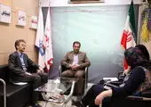 بازدید مدیرعامل شهرک های صنعتی ایران از موسسه صمت