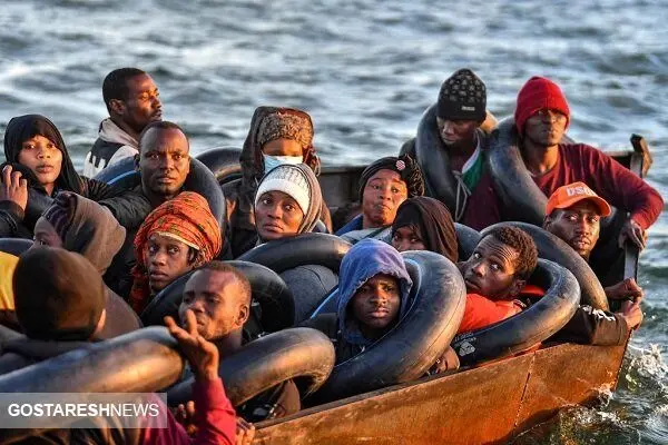 تصاویر دردناک از غرق شدن دو قایق حامل مهاجران+ فیلم