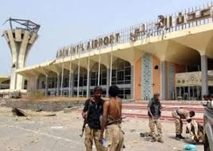 انفجار مهیب در فرودگاه جنوب یمن