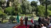 استقبال رسمی عبداللهیان از وزیر خارجه عربستان
