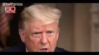 عصبانی شدن ترامپ از مجری برنامه ۶۰ دقیقه و ترک مصاحبه + فیلم