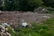 تپه زباله در پنجاه متری دریای خزر+ فیلم