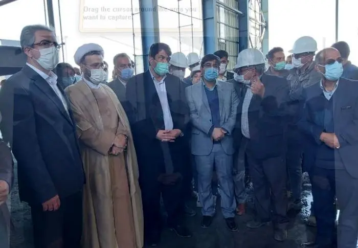  یک واحد کنسانتره سنگ آهن در میبد افتتاح شد