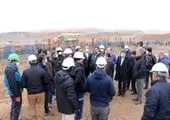 پیشرفت ۵۰ درصدی پروژه گندله سازی کردستان