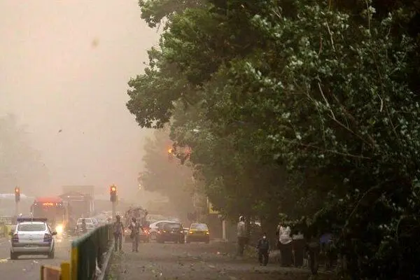 فوری / طوفان در راه تهران 