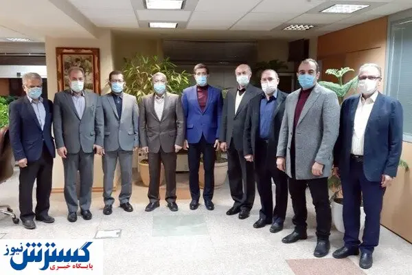 دیدار اعضای هیات مدیره اتحادیه فروشگاههای زنجیرهای با قبادی