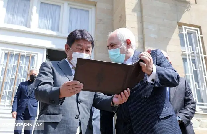 توییت ظریف درباره دیدار با وزیر خارجه ژاپن