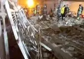 انفجار مهیب در زاهدان / یک واحد مسکونی فرو ریخت + فیلم