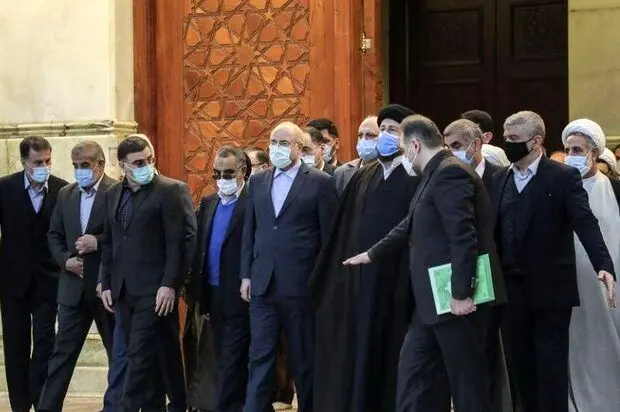 بیعت نمایندگان مجلس با آرمان‌های امام خمینی (ره) + عکس