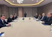 دیدار وزیر امور خارجه با گروسی