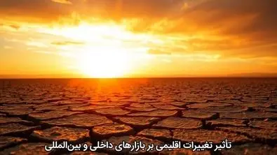 تأثیر تغییرات اقلیمی بر بازارهای داخلی و بین‌المللی