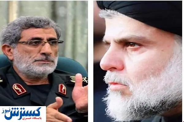 سردار قاآنی با مقتدی صدر دیدار کرد