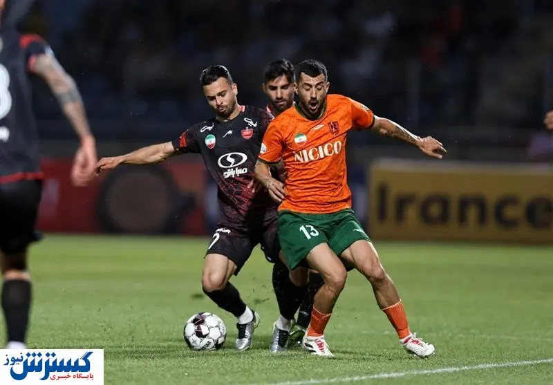 خلاصه دیدار هیجانانگیز مس رفسنجان مقابل پرسپولیس + ببینید