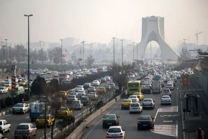 تنفس هوای بسیار ناسالم در تهران