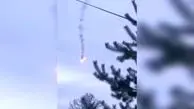 سقوط هواپیمای روسی در «خارکف» اوکراین  + فیلم

